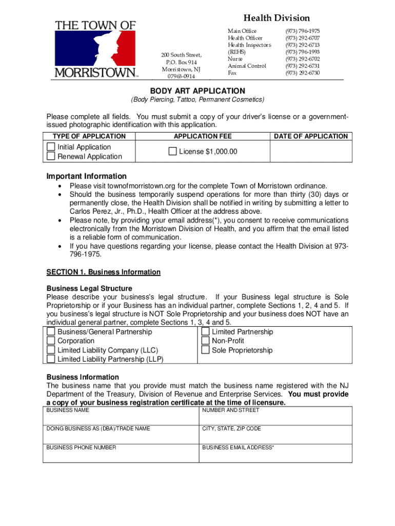 Health Morristown, New JerseyVital Statistics Marriage, Birth &amp;amp; Death RecordsHealth Morristown, New JerseyVital Statisti  Form