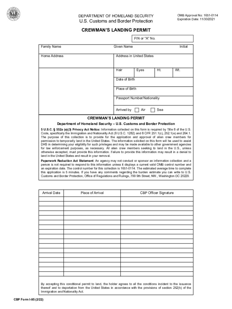  DEPARTMENT of HOMELAND SECURITY OMB Approval No 1 2022-2024