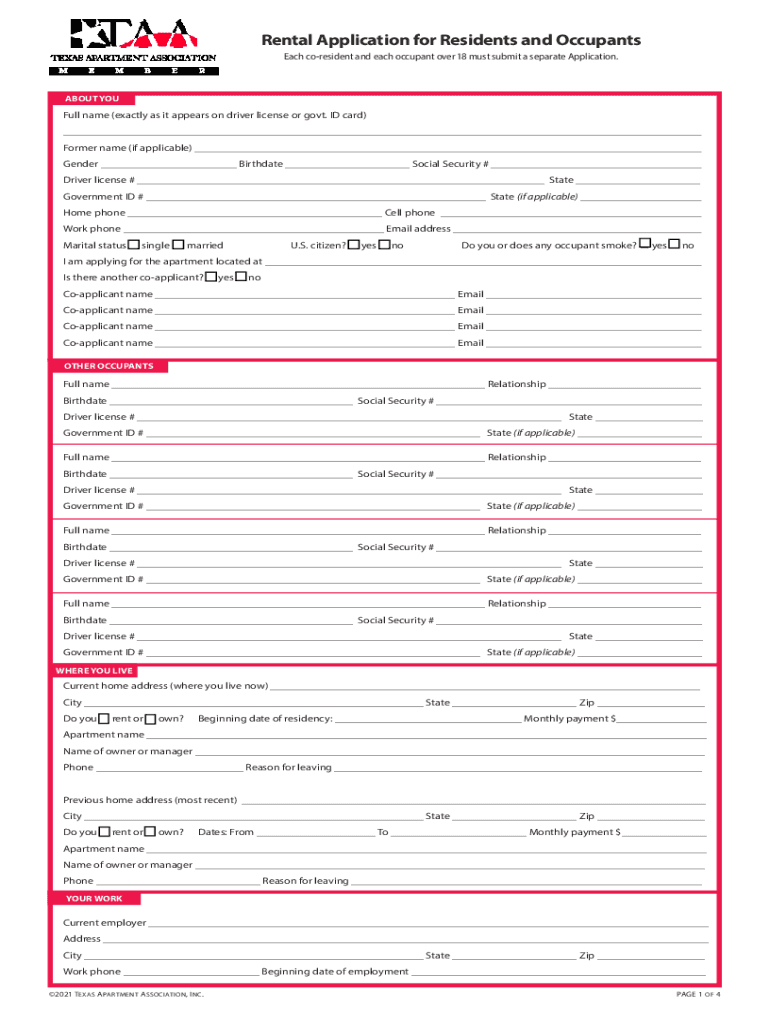 Guide to Standard Rental Application FormsRentSpree BlogGuide to Standard Rental Application FormsRentSpree BlogThe Application 