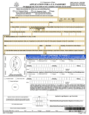 Form ds 11 - fill out and sign printable pdf template | signnow
