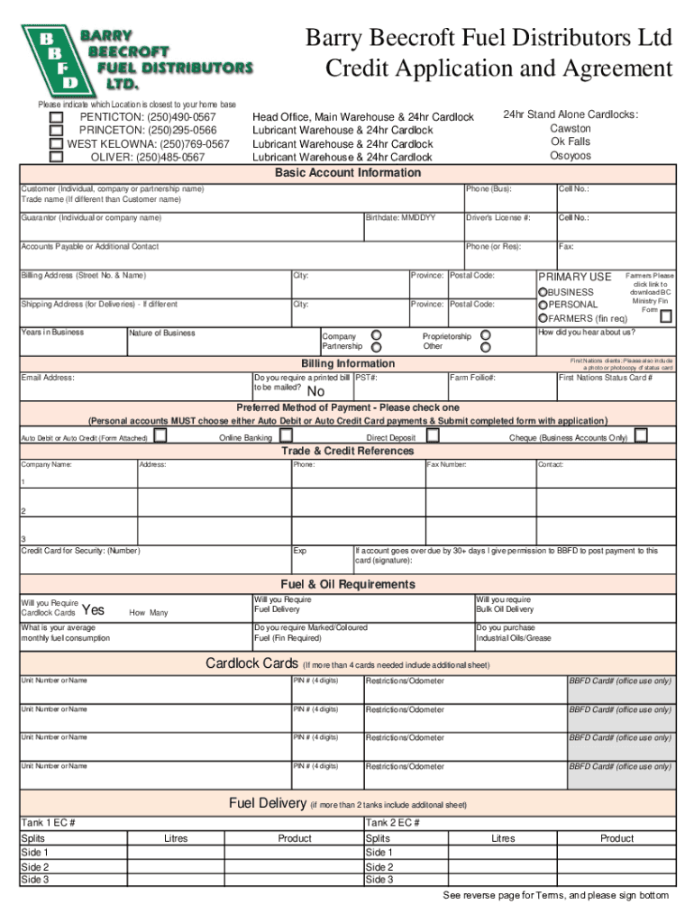  Canada Application British Columbia 2021-2024