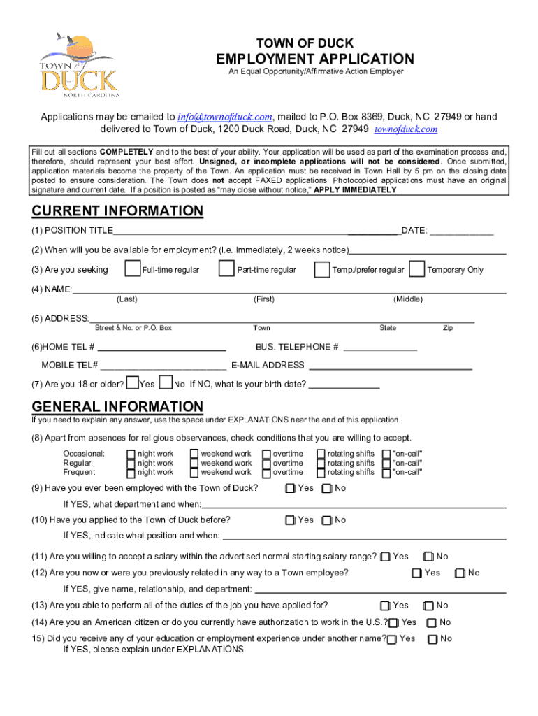 An Affirmative ActionEqual Opportunity Employer  Form