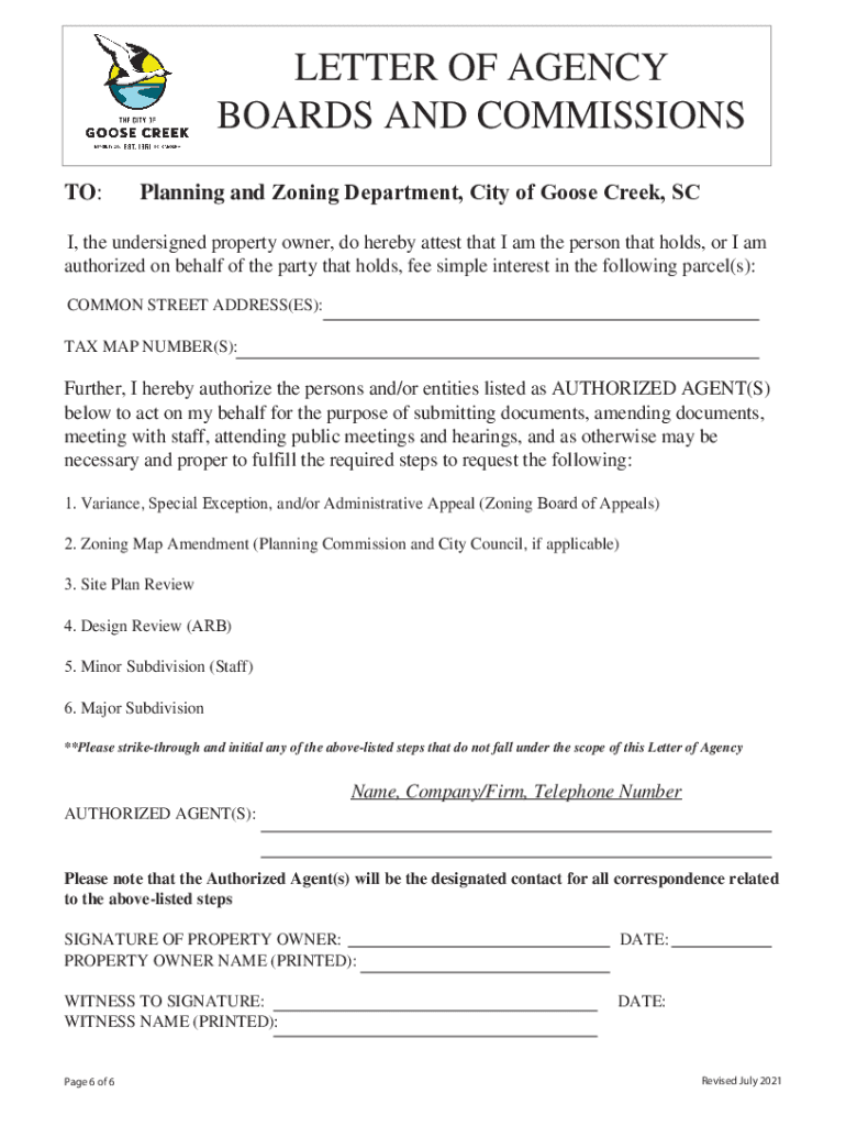 City of Goose Creek 519 N Goose Creek Blvd MapQuest  Form