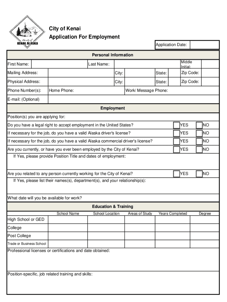 Office Jobs, Employment in City of Kenai, AKIndeed Com  Form