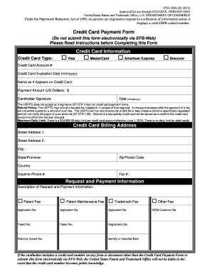  Pto 2038 Uspto 2015