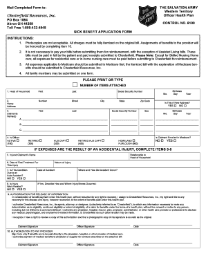 Chesterfield Resources  Form