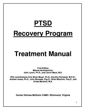 Post Traumatic Stress Disorder  Form