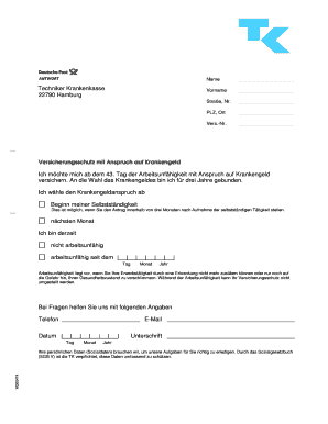  Tk Krankengeld Antrag PDF 2012