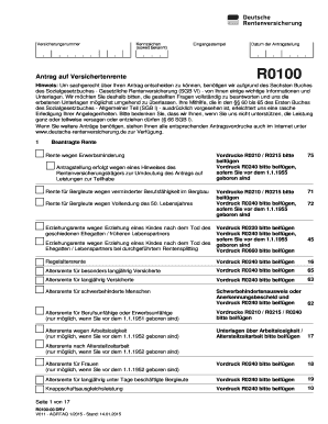 Formular R0100 PDF