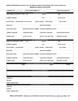 Rentlaw  Form