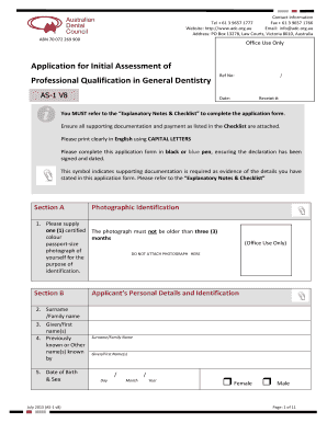 Adc Initial Assessment Documents  Form