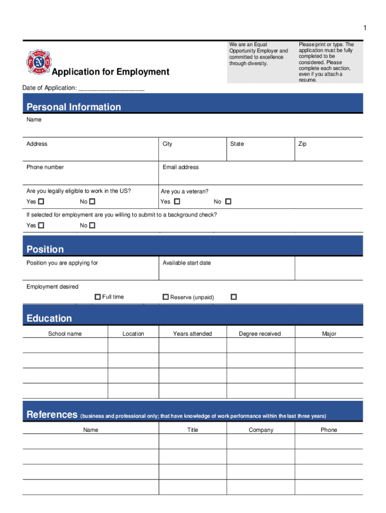 PECHONPersonal Information Sheet PDF Application for