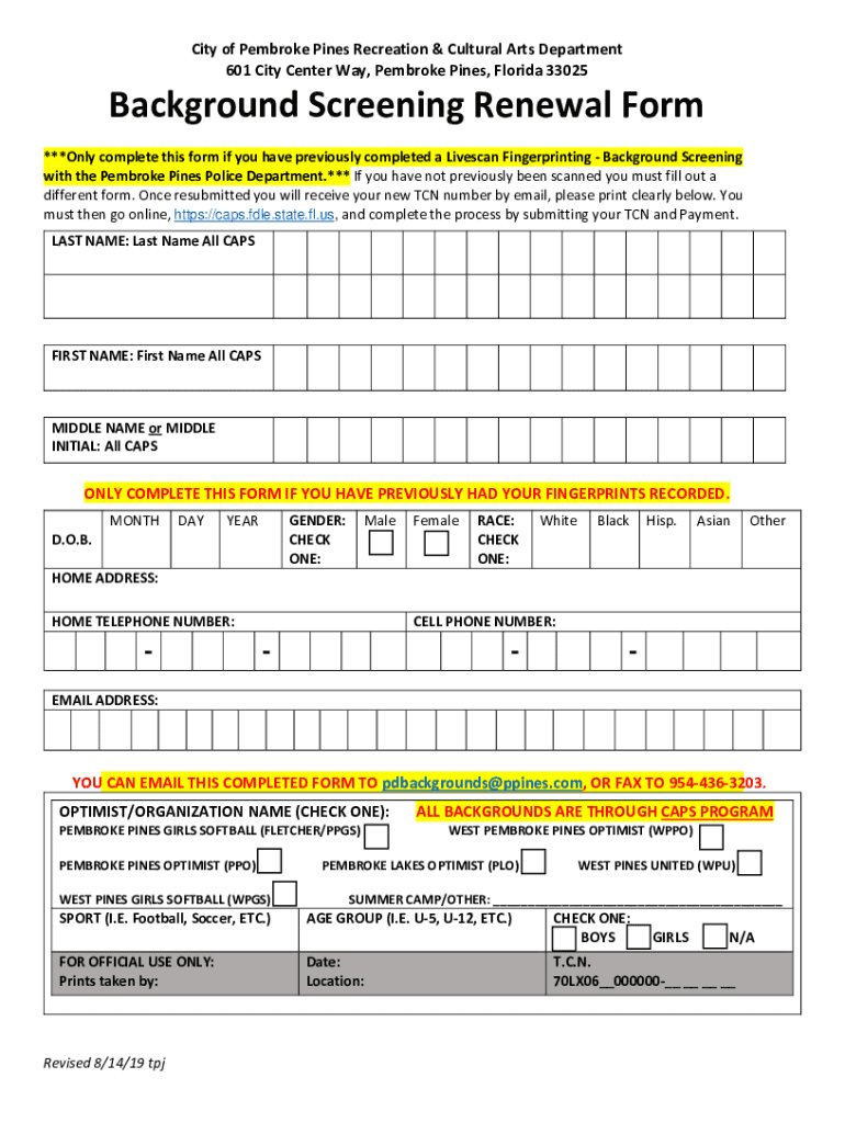 Background Screening Renewal Form Cloudfront Net