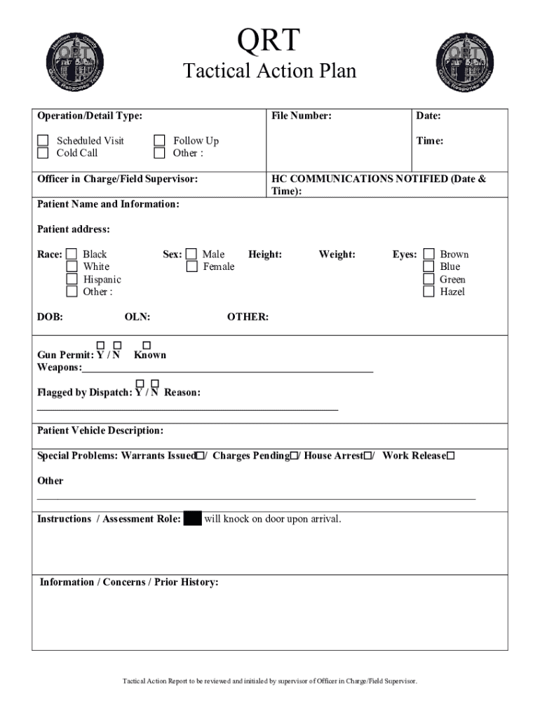 Operation Manual Plan of Action DOCX Operations Manual  Form