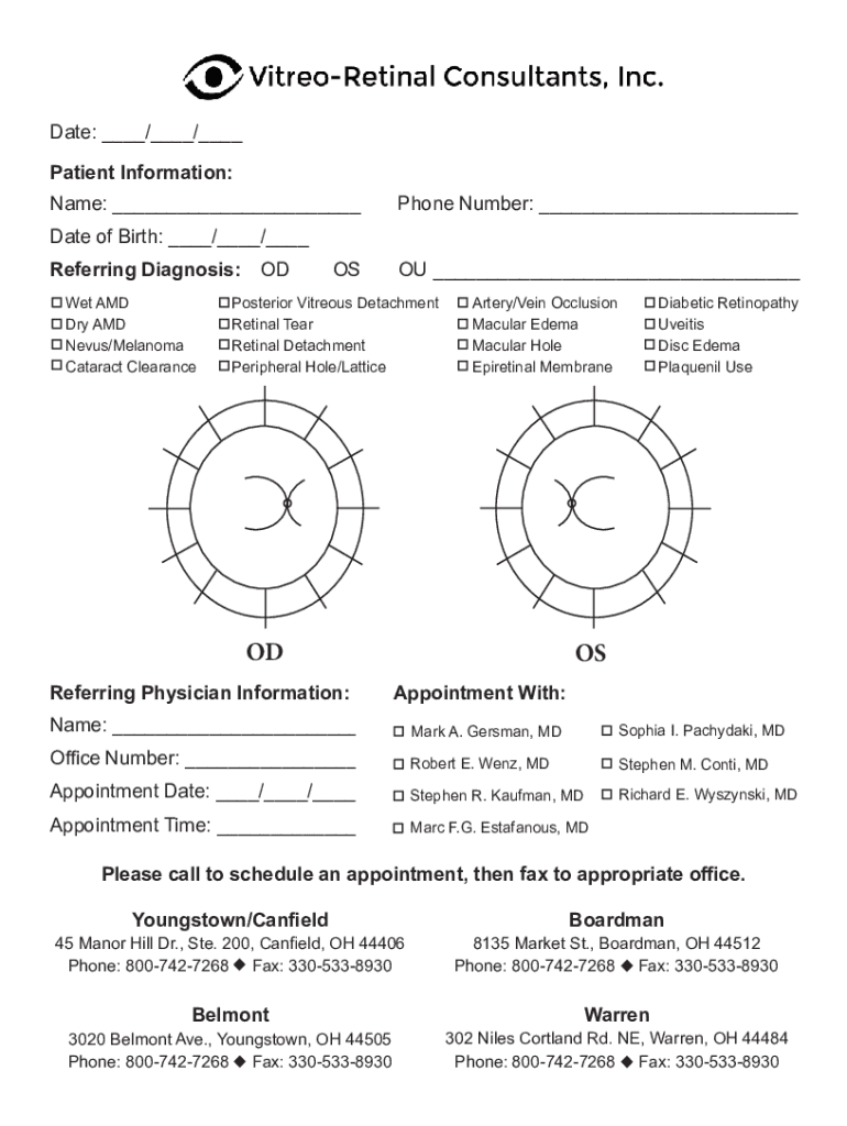  Patient Referral Form 2022