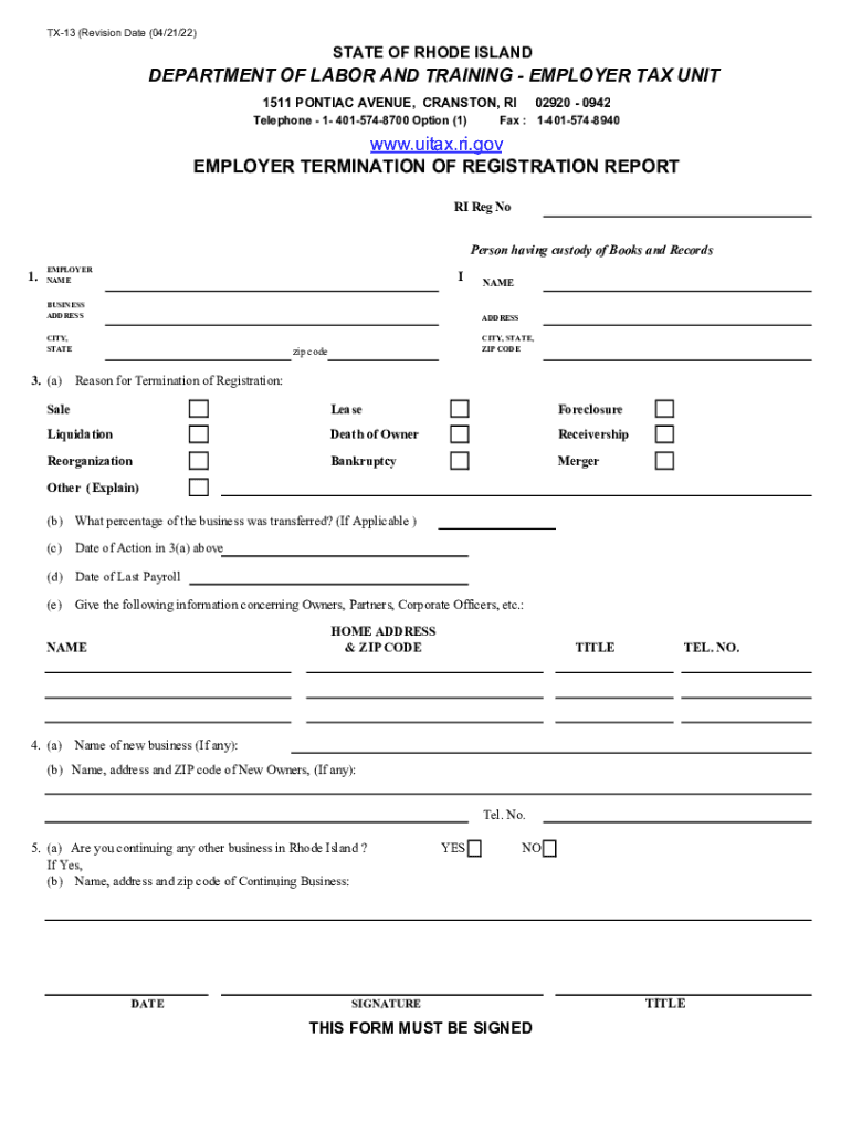 QUARTERLY TAX and WAGE REPORT DEPARTMENT of LABOR and  Form