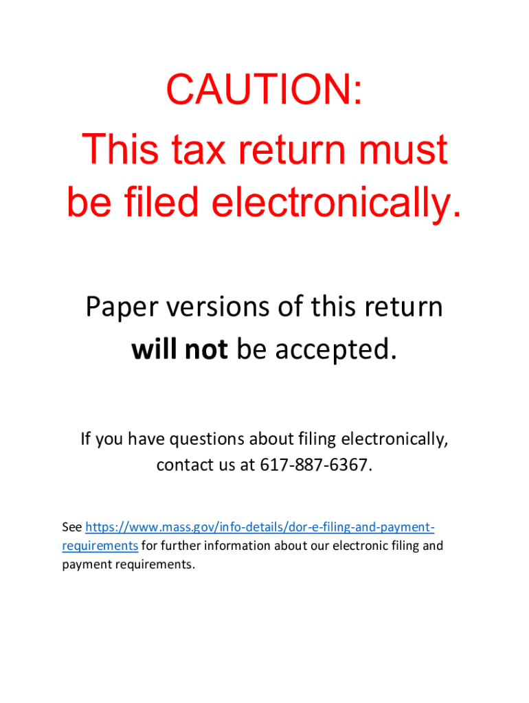  Www Mass Gov DOC Form355sbcpdfForm 355SBC Small Business Corporation Excise Return 2021-2024