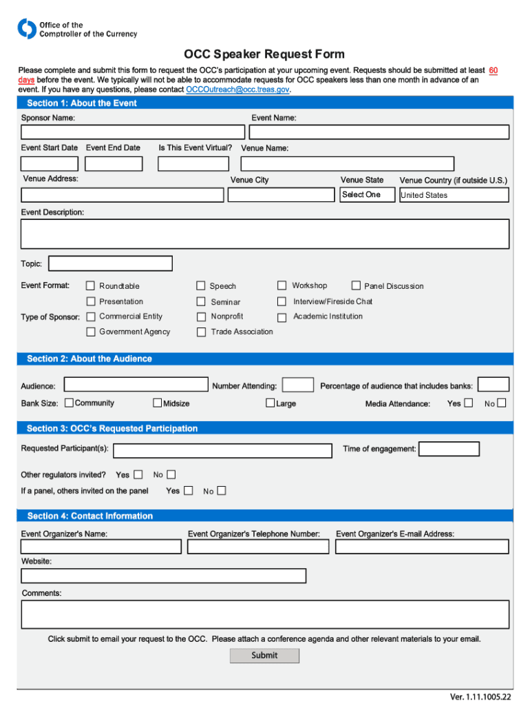  Treasury Office Comptroller Currency 2022-2024