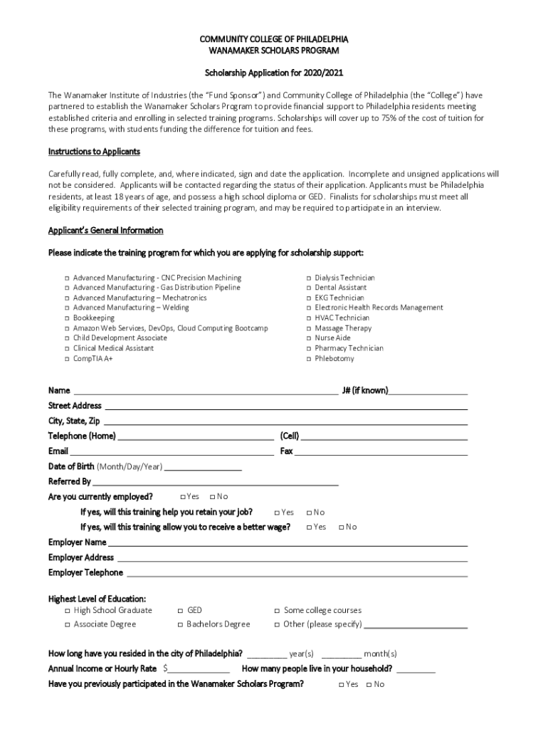 Children's Scholarship Fund Philadelphia Application Australian  Form