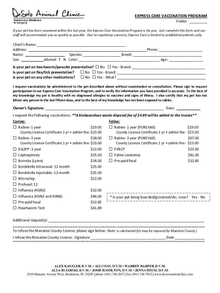 Healthtopics Vetmed Ucdavis Eduhealth TopicsVaccination Guidelines for Dogs and CatsAnimal Health  Form