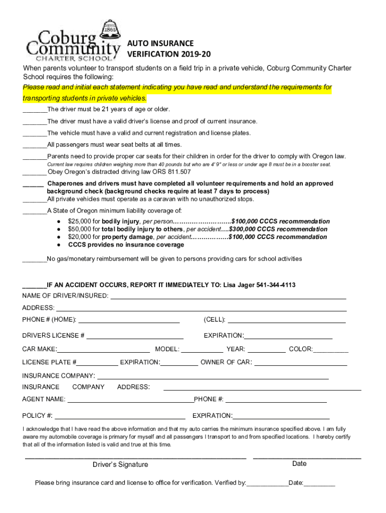  Lakebraddockss Fcps EdusitesdefaultFIELD TRIP DRIVER'S LICENSE and VEHICLE INSURANCE INFORMATION 2019-2024