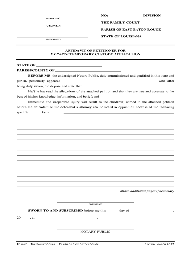 PETITION for DIVORCEVERIFICATION FAMILY LAW DOCX David Rogers NO08D  Form