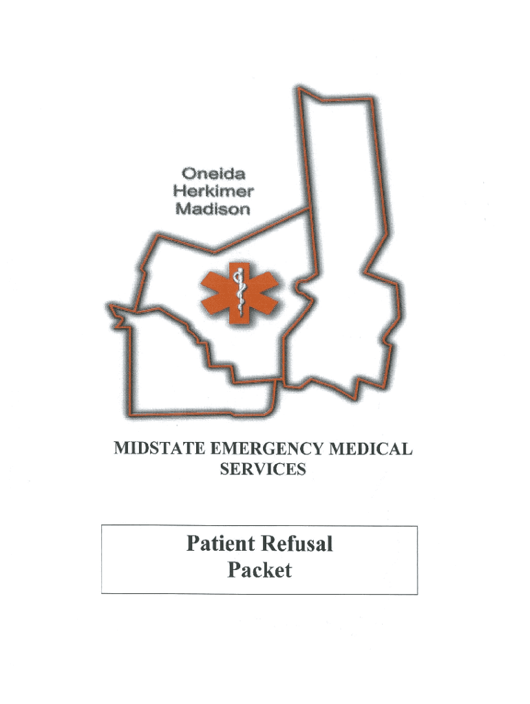  EMS Patient Refusal Form Find EMS Patient Refusal Form 2021-2024