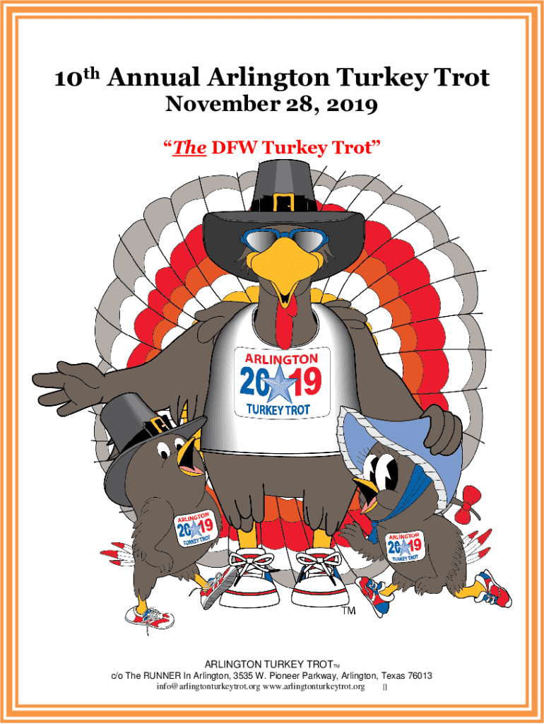 Thedriven Netevent Registrationsite10th Annual Arlington Turkey Trot Thedriven Net  Form