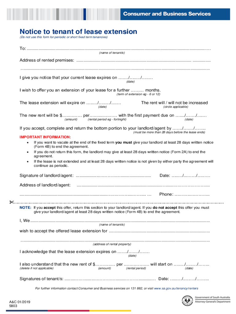  Rental Forms and NoticesDepartment of Mines, Industry Regulation and 2019-2024