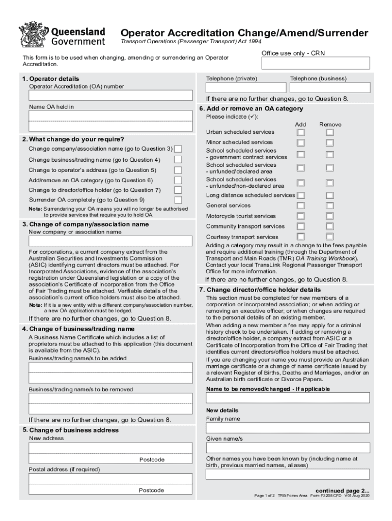 Amended Type Certificate Federal Aviation Administration  Form