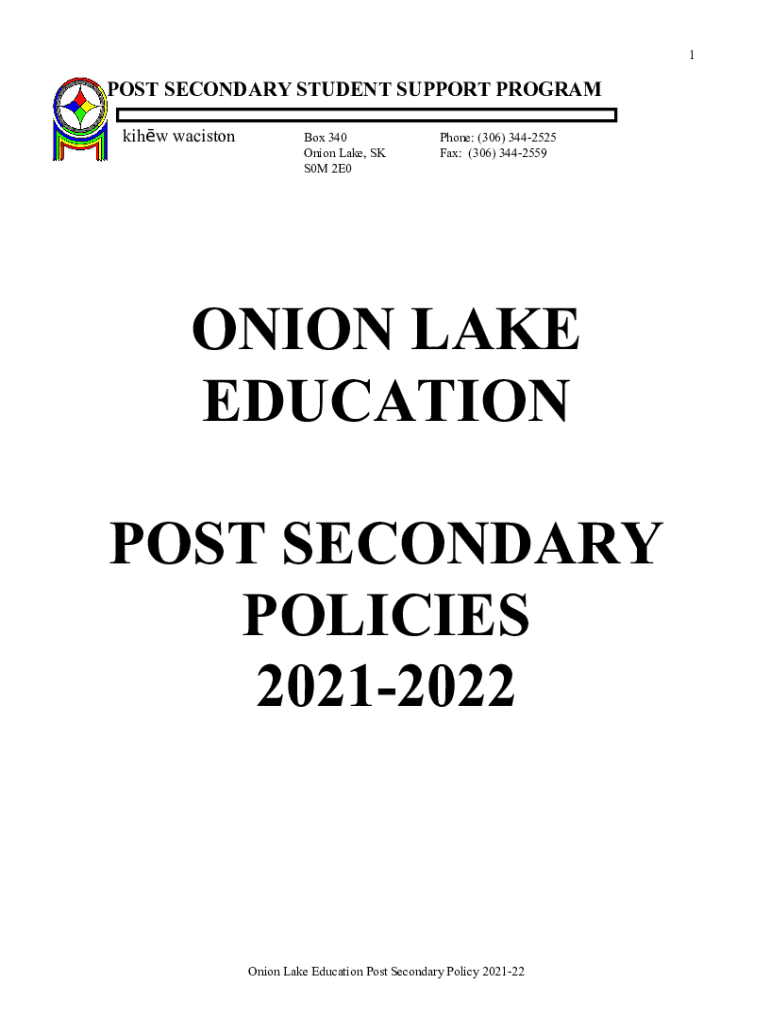  Canada Education Post Secondary 2021-2024