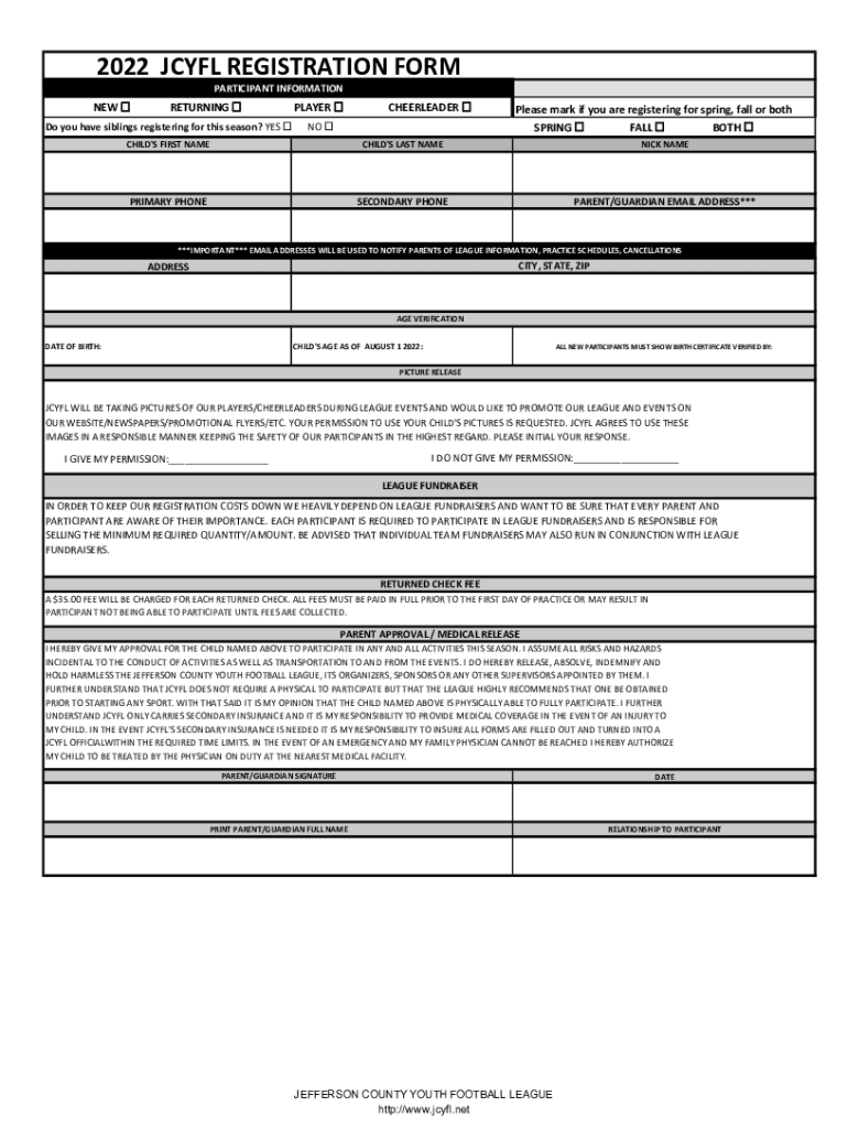 Registration Form Master XLS