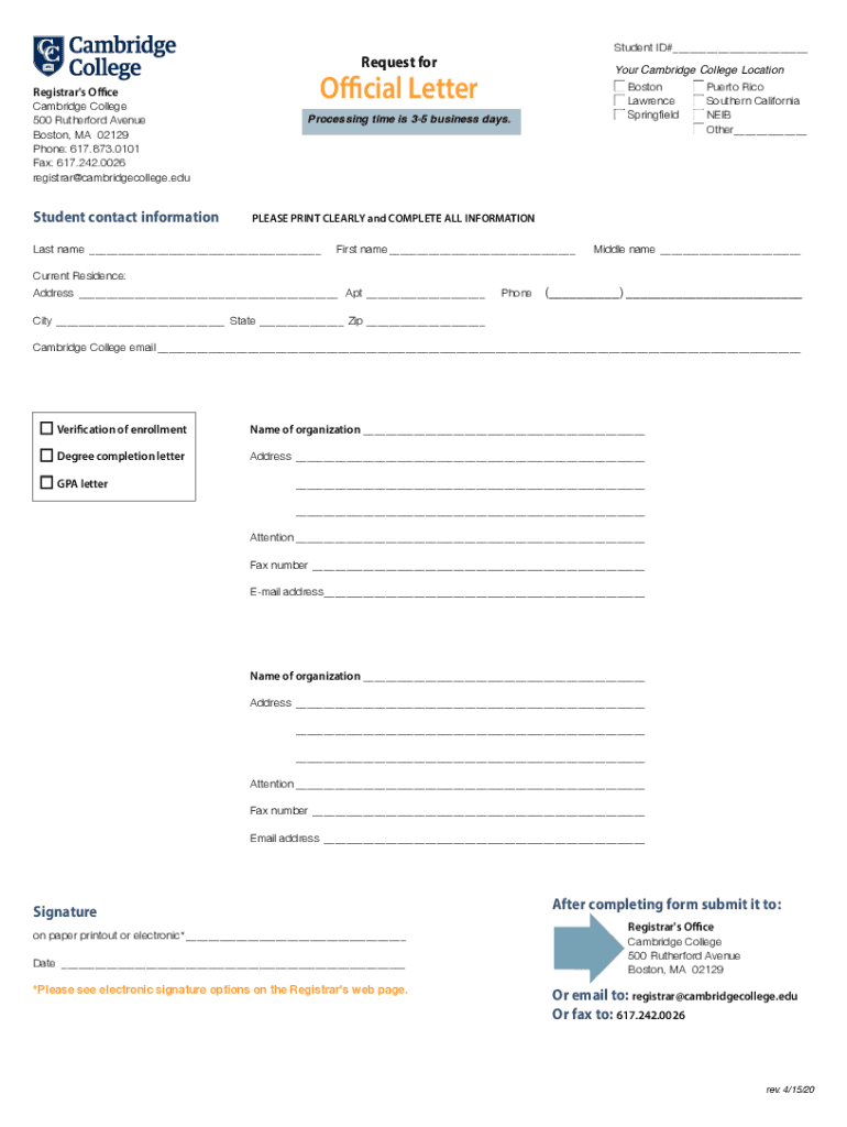 Boston Cambridgecollege Edurequest InformationRequest InformationCambridge College Boston