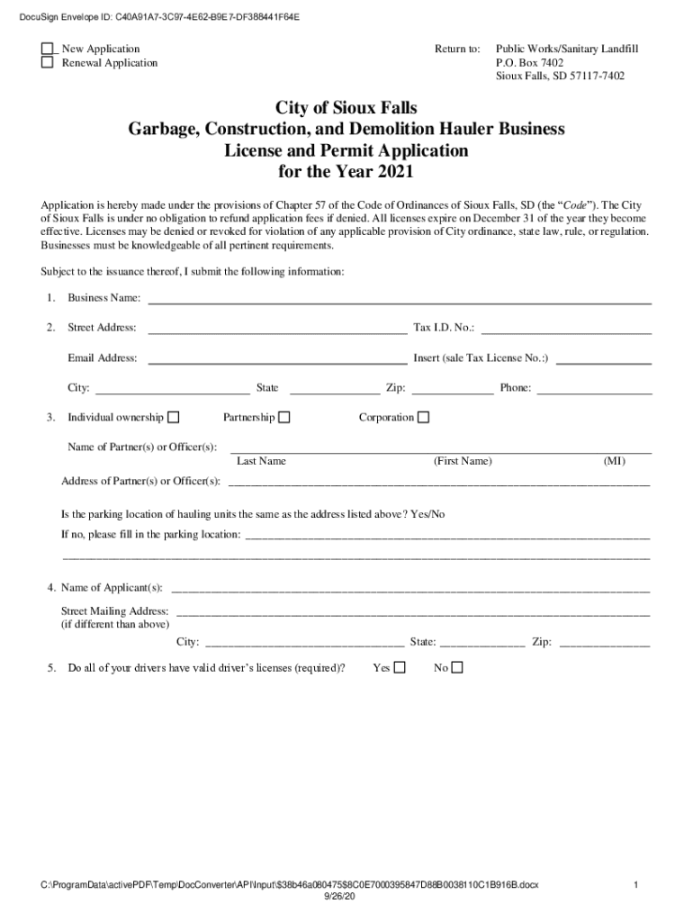 Southwest Regional Solid Waste Commission Solid Waste  Form