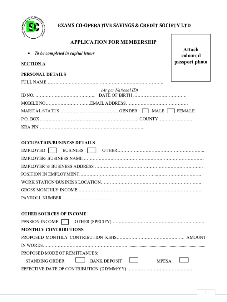  Smccsociety Comapplication FormsApplication FormsCredit Co Operative Society 2021-2024