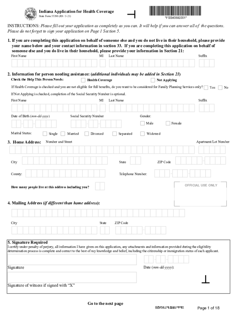 Forms in GovDownloadINDIANA APPLICATION for SNAP and CASH ASSISTANCE IARA