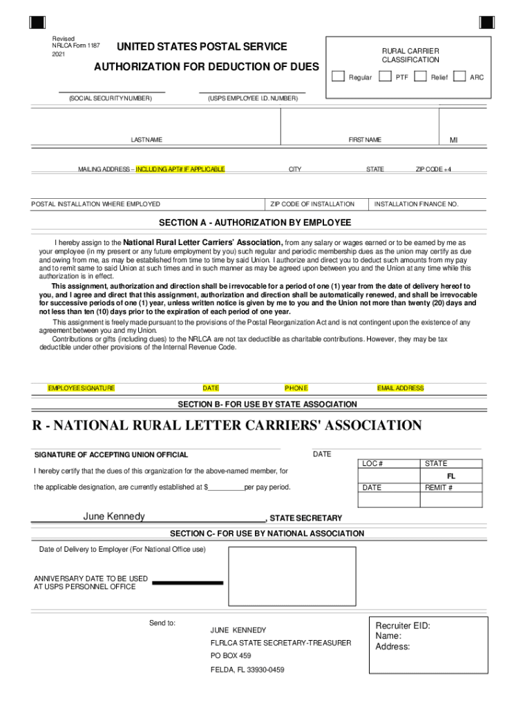 Nrlca Form