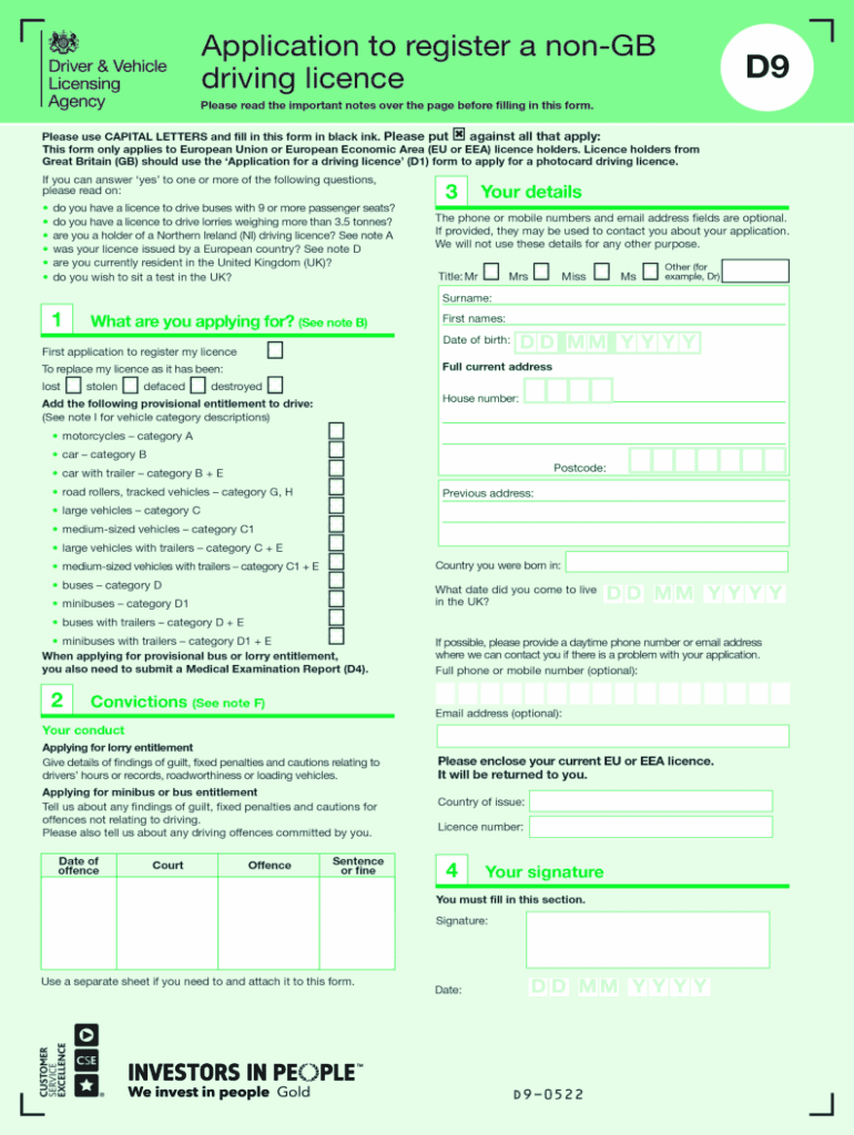  Drivers under 45 Must Fill in the Medical Question 2022-2024