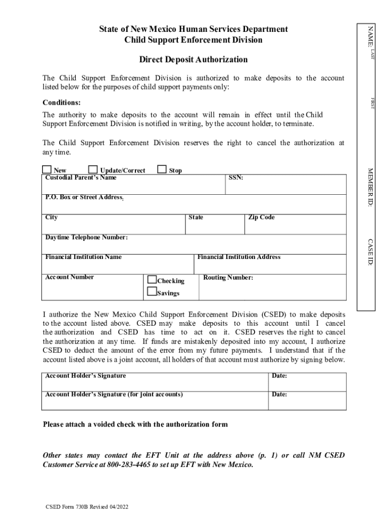  Direct Deposit Authorization Form PDFWordeFormsDirect Deposit Office of the Attorney General Direct Deposit Authorization Form P 2022-2024