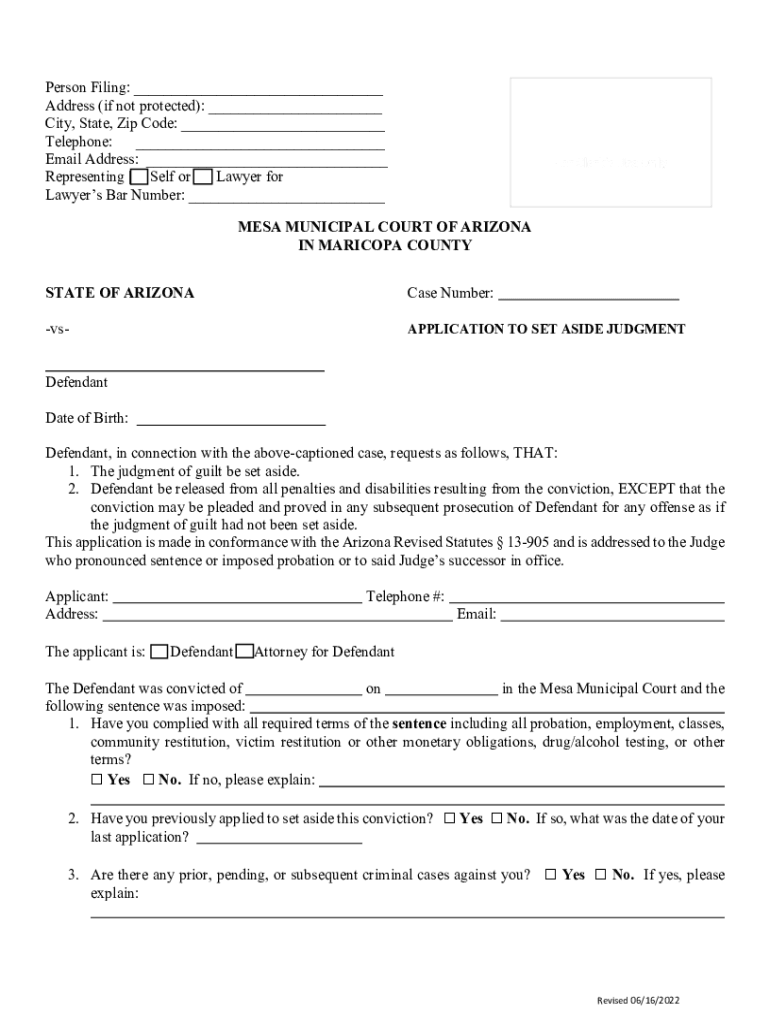 Superiorcourt Maricopa Govmedia6212Person Filing Address If Not Protected City, State, Zip Code  Form