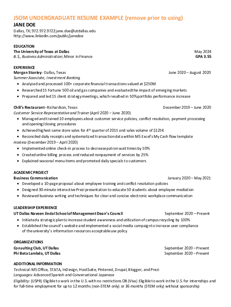 Jsom Resume Template  Form