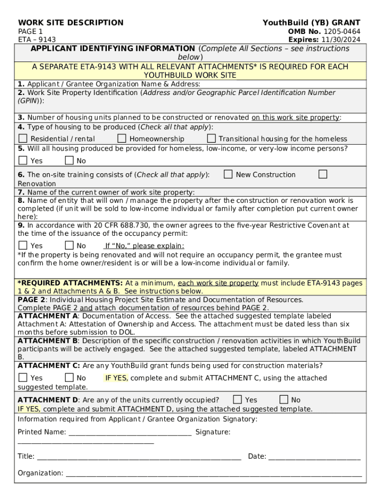  Www pdfFiller Com521187858 YouthBuild YB GRANT Fillable Online YouthBuild YB GRANT Fax Email Print pdfFiller 2022-2024