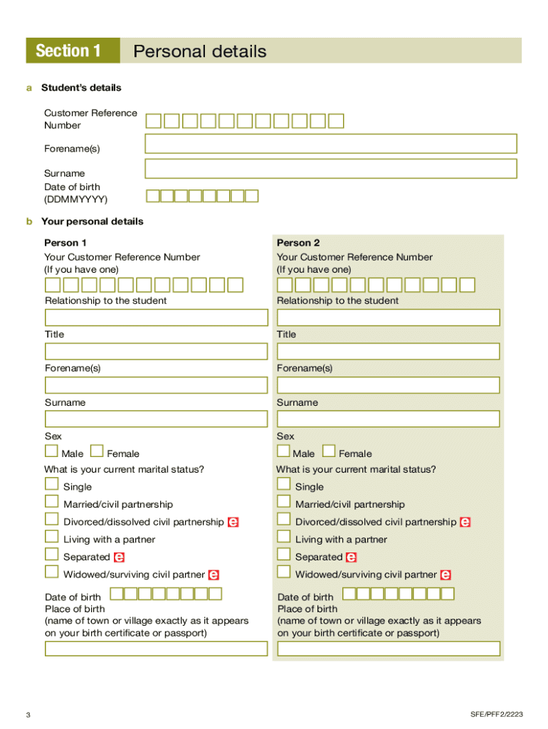  Assessment of Financial Circumstances for Parents and Partners of Students 23 2022-2024