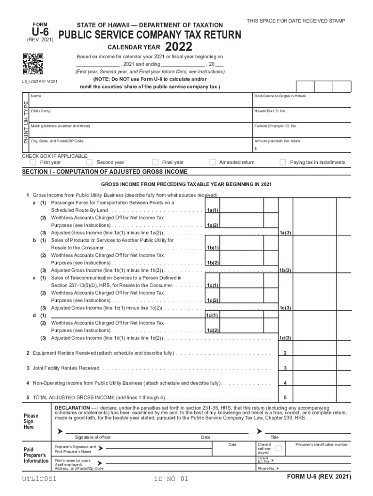  STATE of HAWAII STATE TAX COLLECTIONS and DISTRIBUTION DEPARTMENT of 2022-2024