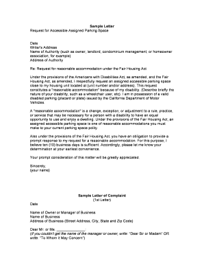 Car Parking Allotment Letter Format Word