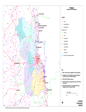 Gold Coast Postcode Map  Form