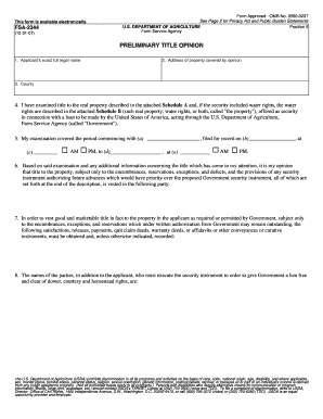 Fsa 2344 Fillable Form