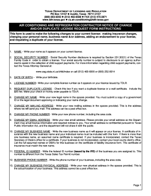 Acr003 Form Hvac Want a License