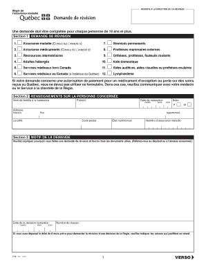 Ramq Registration Form