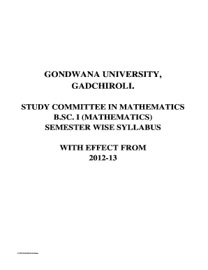 Gondwana University Mcq Question Paper  Form